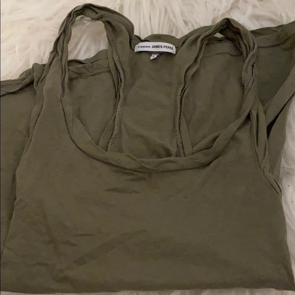 James Perse Olive Tank